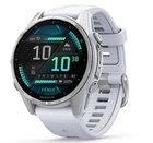 Смарт-часы Garmin Fenix 8 43 mm AMOLED Silver with Whitestone Silicone Band (010-02903-00)