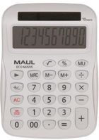 Калькулятор Maul Eco MJ555 10-розрядний настільний Білий (4002390092647)