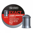 Пули JSB Exact Jumbo Monster, 5,52 мм 1.645 гр, 200 шт