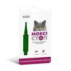 Pro VET Моксистоп - Капли антигельминтные на холку для котов (1 пипетка), 4-10 кг