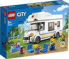 Zestaw klocków LEGO City Wakacyjny kamper 190 elementów 6 szt (60283)