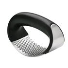 Пресс для чеснока Garlic Press из нержавеющей стали с пластик. ручкой