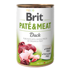 Влажный корм для собак Brit Pate & Meat Dog с уткой