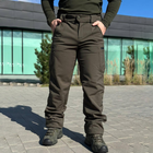 Утеплені Штани Bass SoftShell на флісі олива розмір 3XL