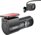 Відеореєстратор Hoco DV8 2K display hidden driving recorder (with rear camera) Black (6942007623384)