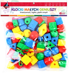 Конструктор Askato Small Geometric Geniuses in a bag 62 елементи (6901440112558)