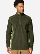 Толстовка на флісі чоловіча Columbia Klamath Range II Half Zip 1352472366 XL Зелена (195980978804)