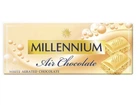 Шоколад MILLENNIUM 85г білий пористий