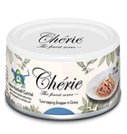 Влажный корм для кошек Cherie Hairball Control Tuna & Snapper с кусочками тунца и луциана в соусе 80 г