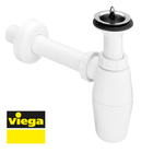 Сифон для раковини Viega 5726 з універсальним випуском 1 1/4 x 1 1/4" та пробкою 103927