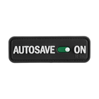 Нашивка M-Tac Autosave PVC Black