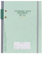 Блокнот Designworks Ink Standard Issue No.3 в лінійку 17.2 x 21.6 см 192 сторінки Зелений (0840214803895)