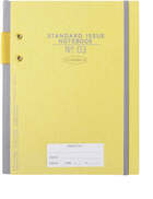 Блокнот Designworks Ink Standard Issue No.3 в лінійку 17.2 x 21.6 см 192 сторінки Жовтий (0840214803918)