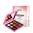 Палетка тіней для повік TopFace Maestro Academy Eyeshadow Bar 9 відтінків № 002