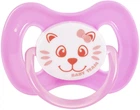 Пустышка силиконовая классическая, 1шт. 0+ (3007_розовая)