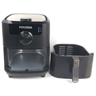 Электрическая мультипечь-аэрофритюрница POVENA AIR FRYER с терморегулятором и съемной чашей 5,5л VKN-52
