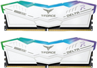 Pamięć RAM Team Group DDR5-6000 32768MB PC5-48000 (Kit of 2x16384) T-Force Delta RGB White (FF8D532G6000HC38ADC01)