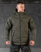 Тактична зимова куртка SoftShell Omni-Heat до -20 3XL олива (89430)