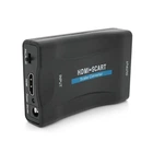 Активный конвертер HDMI→SCART папа 5V/2A черный включает переходник Q250