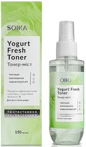 Тонер-міст для обличчя - Soika Yogurt Fresh Toner 150ml (1399725-24041800)