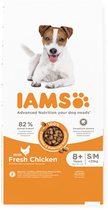 Sucha karma dla psów Iams Vitality Senior Small Medium 12 kg (8710255128412)