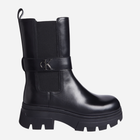 Жіночі челсі високі Calvin Klein Jeans YW0YW014950GT 40 Чорні (8720109967814)