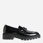 Loafersy damskie skórzane Calvin Klein Jeans YW0YW015030GT 37 Czarne (8720639183333)