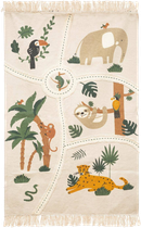 Dywanik dziecięcy Atmosphera For Kids Jungle 150 x 100 cm (3560232574191)