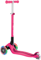 Самокат Globber Primo Foldable Lights колеса з підсвіткою до 50 кг 3+ Рожевий (432-110-3)