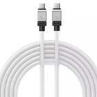 Кабель Baseus CoolPlay Series Fast Charging Cable Type-C to Type-C 100W 1m CAKW000202 White