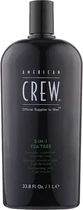 Средство по уходу за волосами и телом 3-в-1 American Crew 3-in-1 Tea Tree 1000 мл