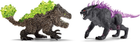 Набір ігрових фігурок Schleich Shadow Lynx vs Stone Beast Eldrador Creatures 7 см (4059433709260)