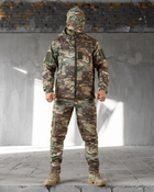 Тактический зимний костюм SoftShell на флисе 5 в 1 L мультикам (89576)