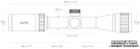 Оптичний приціл Hawke Vantage 2-7x32 AO Mil Dot (922120) - зображення 7
