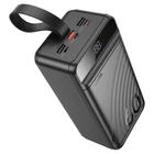 Павербанк Hoco J123С 60000 mAh PD22.5W Power Bank Чорний