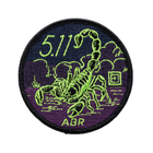 Нашивка 5.11 Tactical Scorpions Sting Patch Grape