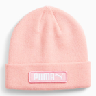 Дитяча демісезонна шапка біні для дівчинки Puma Classic Cuff Beanie Jr Peach 2346205 Рожева (4099683456583)