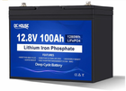 Аккумуляторная батарея DC-HOUSE 12V 100Ah (ECO-LFP12100-100AH) Lithium Battery 4000+ (литий-железо-фосфатная)