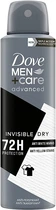 Дезодорант-антиперспирант "Невидимая сухость" 72 часа - Dove Men+Care Invisible Dry Comfort Antiperspirant 150ml (1197622-5536700)