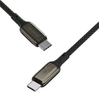 Кабель Proove Dense Metal Type-C to Type-C 60 Вт 1 м Black (505000001)
