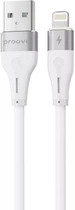 Кабель Proove Soft Silicone Lightning 2.4 A 1 м White (492020003)