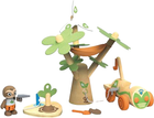 Деревянный набор Hape Электрокар для посадки деревьев (6943478037489)