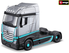 Вантажівка BBurago Mercedes Benz Actros Gigaspace Cab 18-32202 Сріблястий (4893993322022)