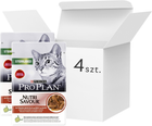 Mokra karma dla kotów sterylizowanych Purina Pro Plan Sterilised z wołowiną 4 szt x 85 g (7613287670861)