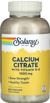 Кальций Д3 Solaray Calcium vitamin D3 Citrate 1000mg 90 caps