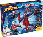 Puzzle dwustronne Lisciani Marvel M-Plus Spiderman 2 w 1 60 elementów (8008324099634)