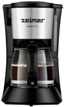 Кофеварка капельная с фильтром ZELMER ZCM1200 на 12 чашек
