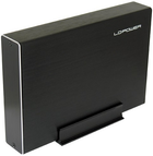 Зовнішня кишеня LC-Power LC-35U3-Becrux-C1 USB 3.1 Gen 2 Type-C 3.5" Black