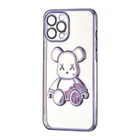 Чохол Shining Bear Case Protected Camera iPhone 12 Pro Max Purple