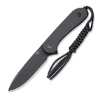 Нескладной тактический нож с ножнами Civivi Fixed Blade Elementum C2105A D2 Black (C2105A)